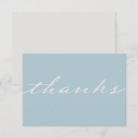 in Gottes Liebe Hochzeit Dankeschön Karte (Vorne/Hinten)