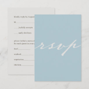 in Gottes Liebe Hochzeit RSVP-Karte RSVP Karte