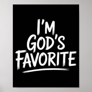 In Gottes Lieblings-Christlichen Religionskirche Poster