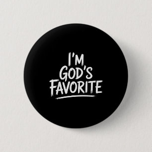 In Gottes Lieblings-Christlicher Religionskirche Button