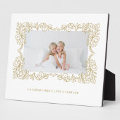 In Grandmother's Love Ornate Frame Fotoplatte (Seite)