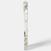 In Grays Silent Guardian Wolf Case-Mate iPhone Hülle (Rückseite / Links)