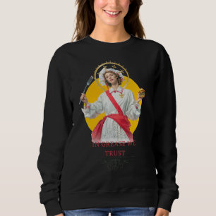 In Grease We Trust. Küchenheilige Sweatshirt