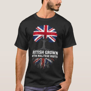 In Großbritannien aufgewachsen mit maltesischen Wu T-Shirt