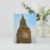 In Großbritannien, Big Ben, Uhrturm, Westminster Postkarte (Stehend Vorderseite)