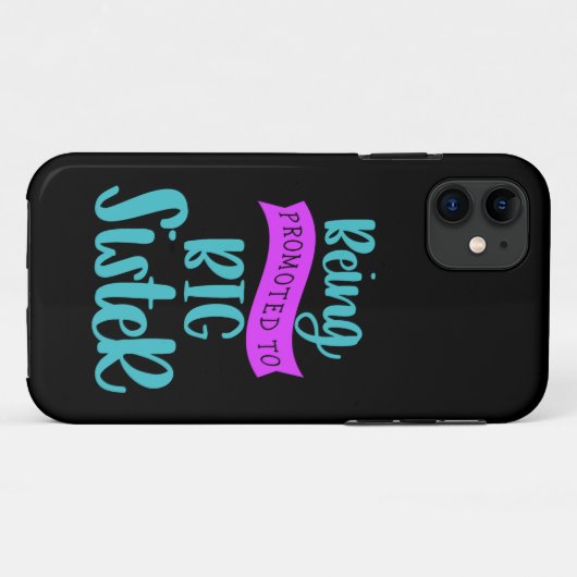 In große Schwester befördert werden Case-Mate iPhone Hülle (Rückseite (Horizontal))