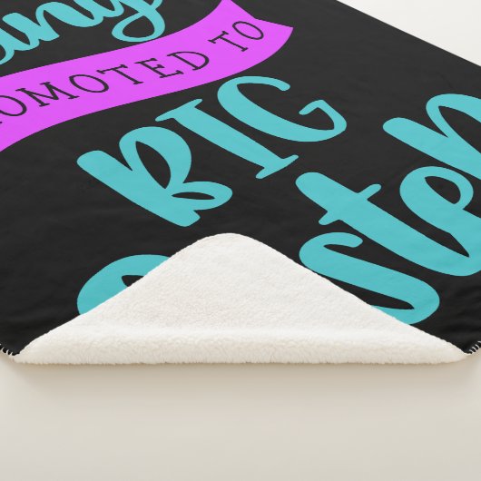 In große Schwester befördert werden Sherpadecke (3/4)