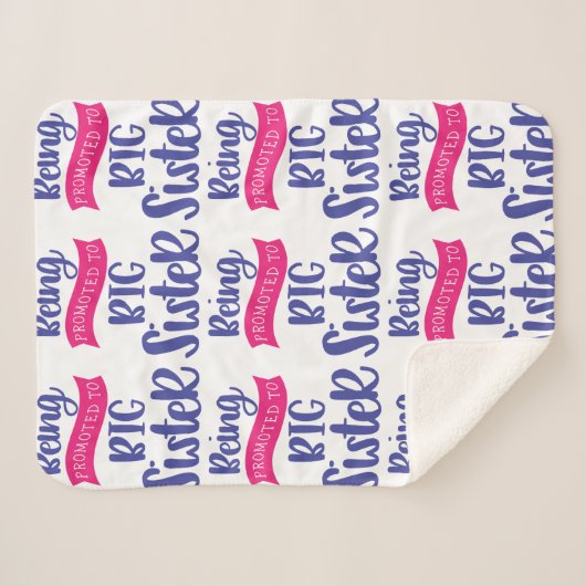 In große Schwester befördert werden Sherpadecke (Vorderseite (Horizontal))