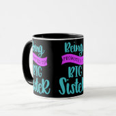In große Schwester befördert werden Tasse (Vorderseite Links)