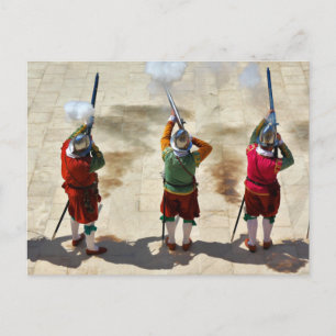 In Guardia Re-Enactment 2015 in St Elmo Valletta Postkarte