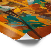 In Harmonie eine Nachhaltige Zukunft sichern Poster (Ecke)