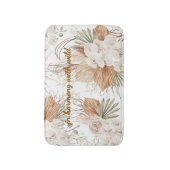 In Harmonie mit der wilden Badematte | Boho-Badezi (Vorderseite Vertikal)
