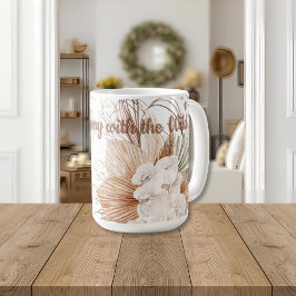 In Harmonie mit der Wildnis Tasse | Boho Keramikta