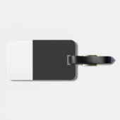 In Harmonie mit Ihnen sein Gepäckanhänger (Rückseite horizontal)