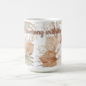 In Harmony with the Wild Mug | Boho Ceramic Cup Kaffeetasse (Mittel)