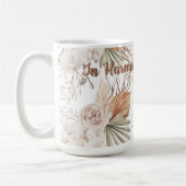 In Harmony with the Wild Mug | Boho Ceramic Cup Kaffeetasse (Links)