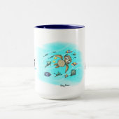 In Hawaii hergestellter Becher Tasse (Zentrum)