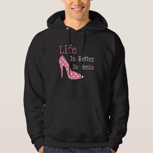 In Heels Shoe Hoodie (Vorderseite)