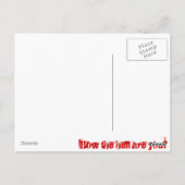 In Hell Postcard Postkarte (Rückseite)