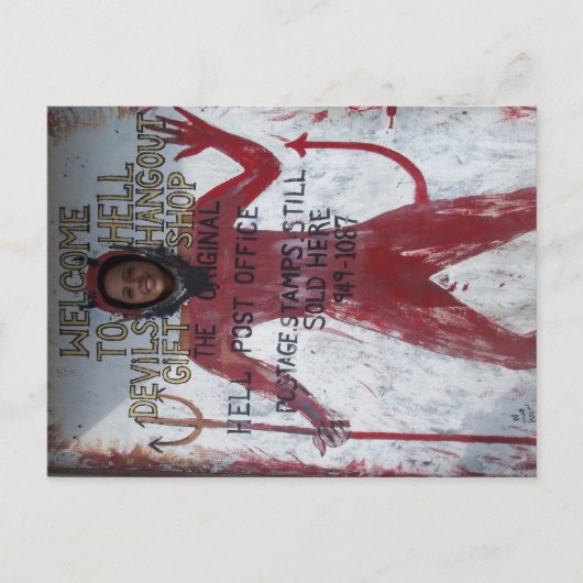 In Hell Postcard Postkarte (Vorderseite)