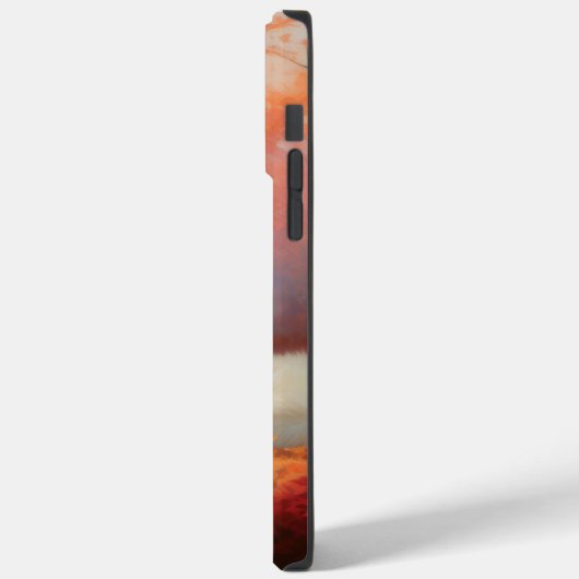 In Herbstleaves Inspiriert Samoyed Case-Mate iPhone Hülle (Rückseite / Links)