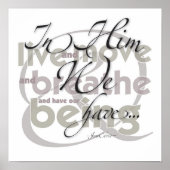 In Him Poster (Vorne)