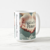 In His Peace Mug Kaffeetasse (VorderseiteRechts)