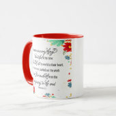 In His time Coffee Mug Tasse (Vorderseite Links)