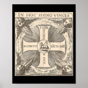In Hoc Signo Vinces Lamm Gottes In Diesem Zeichen Poster