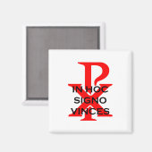 In Hoc Signo Vinces Magnet (Vorderseite/Rückseite)