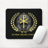 In Hoc Signo Vinces Römischer Chi-Rho-Helm Mousepad (Mit Mouse)