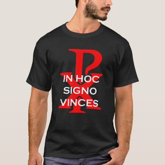 In hoc Signo Vinces T-Shirt (Vorderseite)