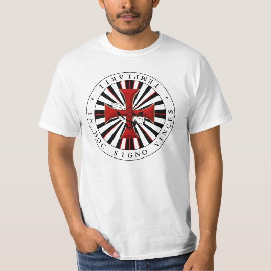 In Hoc Signo Vinces Templarii 02 T-Shirt (Vorderseite)
