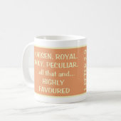 IN HOHEM GRADE FAVORED© FOTO-TASSE KAFFEETASSE (Vorderseite Links)