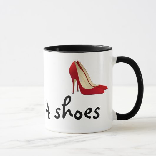 In hohem Grade motiviert: Arbeitet für Schuhe Tasse (Rechts)