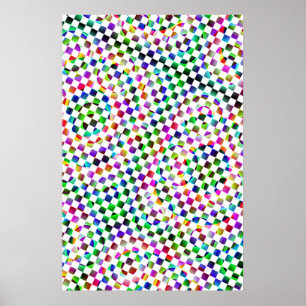 In hohem Grade psychedelischer Entwurf! Poster