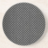 In hohem Grade realistische Kohlenstoff-Faser Sandstein Untersetzer (Vorne)