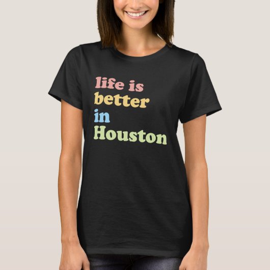 In Houston, TX T-Shirt (Vorderseite)