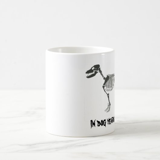 In Hundejahre bin- ich tote Tasse (Mittel)