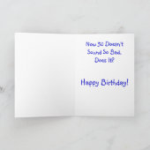 In Hundejahren bist du 350 Karte (Innenseite)