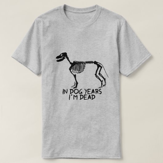 in Hundejahren T-Shirt (Design vorne)