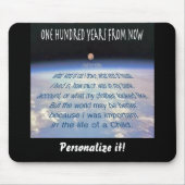 In hundert Jahren. . . Mousepad (Vorne)