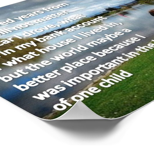 In hundert Jahren Poster (Ecke)