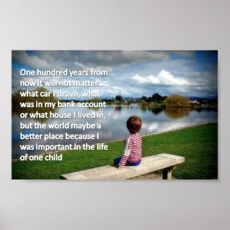 In hundert Jahren Poster