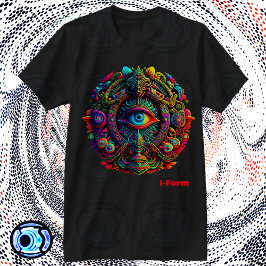 In I Form Psychedelic T-Shirt