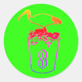 In ibis Aufkleber unterschreiben (Vorderseite)