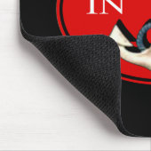 In ihm Mousepad verankert (Ecke)