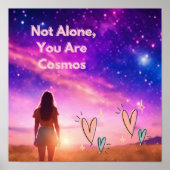 In Ihnen liegt der Kosmos: Finden Sie Ihre Verbind Poster (Vorne)