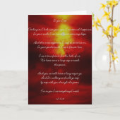 IN IHNEN SEHE ICH KARTE (Gelbe Blume)