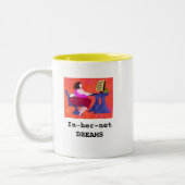 In-ihr-net-DREAMS-Tasse Zweifarbige Tasse (Links)